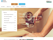 Tablet Screenshot of 1stopmove.com